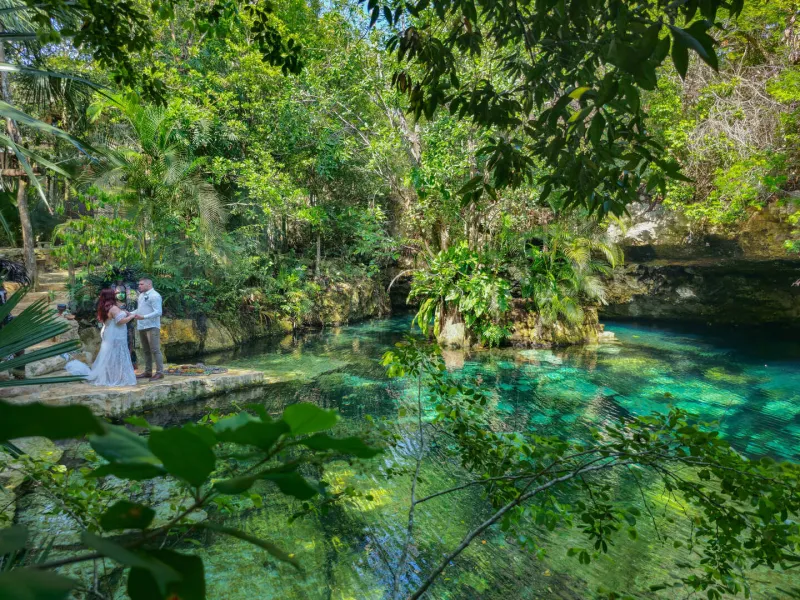 Imagen de la experiencia en Kantun Chi