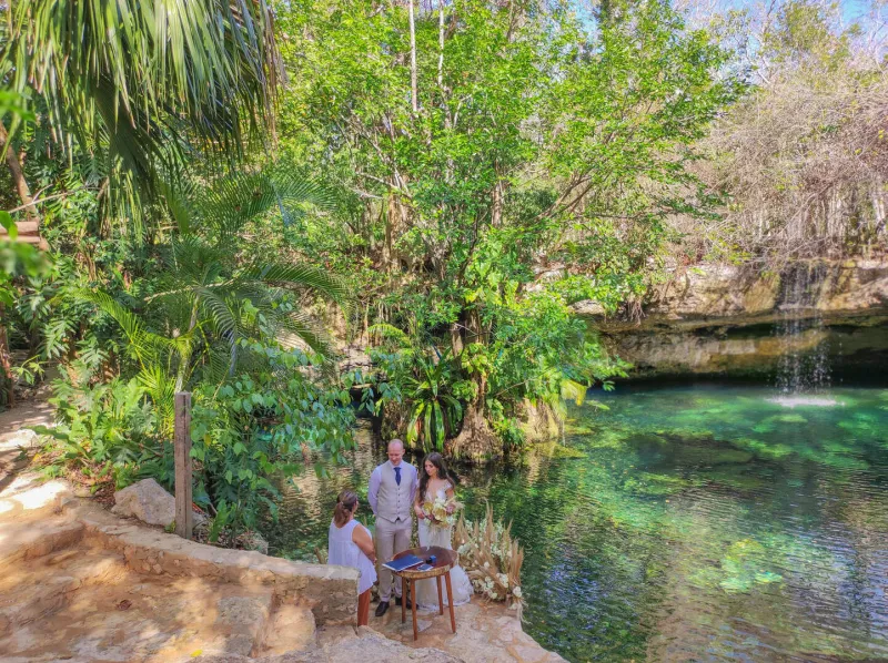 Imagen de la experiencia en Kantun Chi