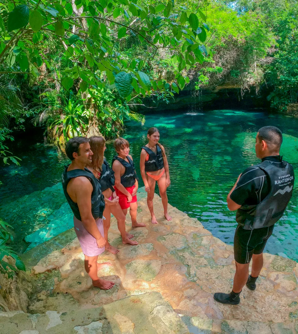 Kantun Chi cuenta con guías certificados y bilingües